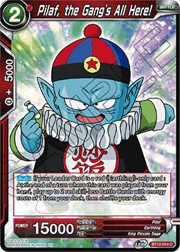 Pilaf, the Gang's All Here! BT12-014 card from Vicious Rejuvenation