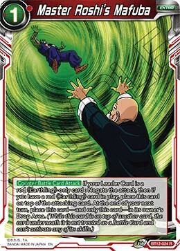 Master Roshi's Mafuba BT12-024 card from Vicious Rejuvenation