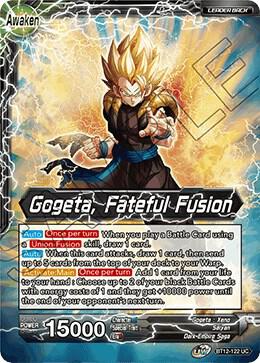 Son Goku & Vegeta // Gogeta, Fateful Fusion BT12-122 card from Vicious Rejuvenation