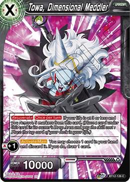 Towa, Dimensional Meddler BT12-126 card from Vicious Rejuvenation