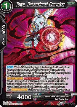 Towa, Dimensional Convoker BT12-141 card from Vicious Rejuvenation