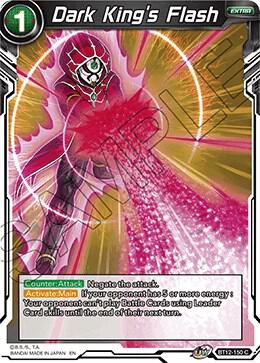 Dark King's Flash BT12-150 card from Vicious Rejuvenation