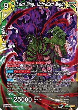 Lord Slug, Unbridled Might EX16-10 card from Expansion Deck Box Set 16: Ultimate Deck