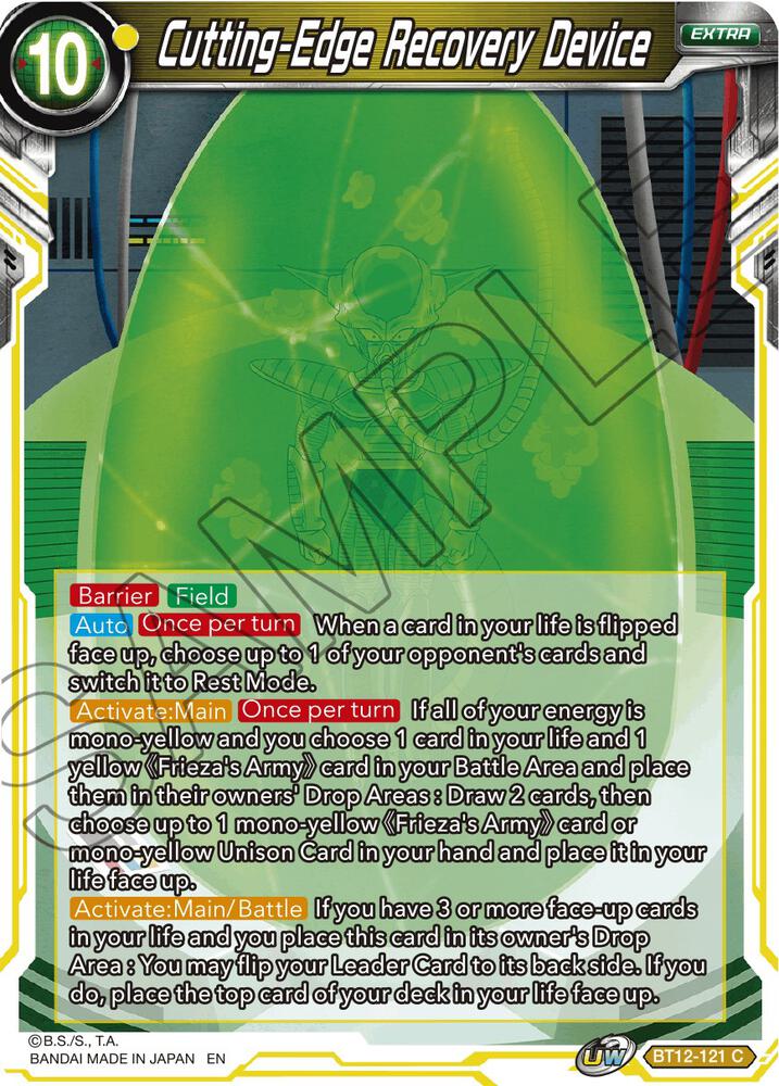 Cutting-Edge Recovery Device BT12-121 card from Vicious Rejuvenation