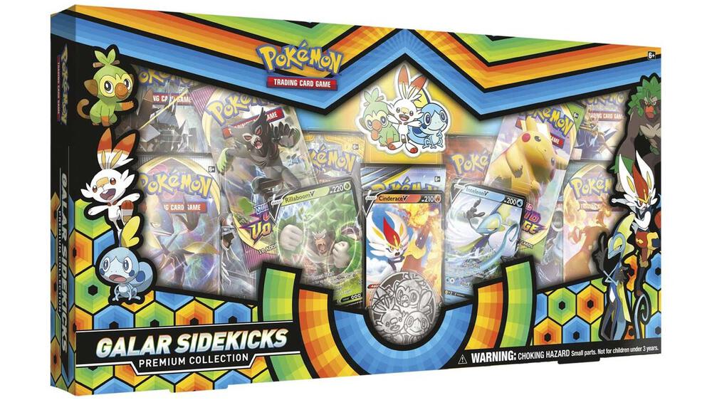 Galar Sidekicks Premium Collection card from SWSH04: Vivid Voltage