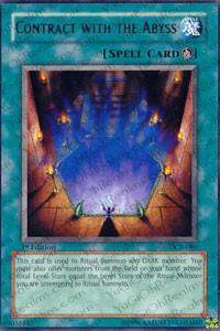 Contract with the Abyss DCR-086 card from Dark Crisis