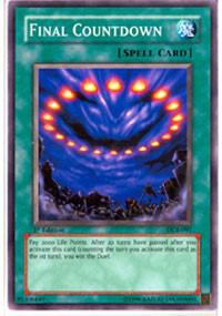 Final Countdown DCR-091 card from Dark Crisis