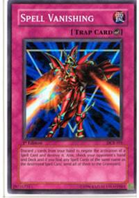 Spell Vanishing DCR-101 card from Dark Crisis