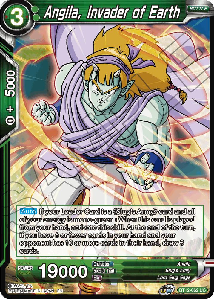 Angila, Invader of Earth BT12-062 card from Vicious Rejuvenation