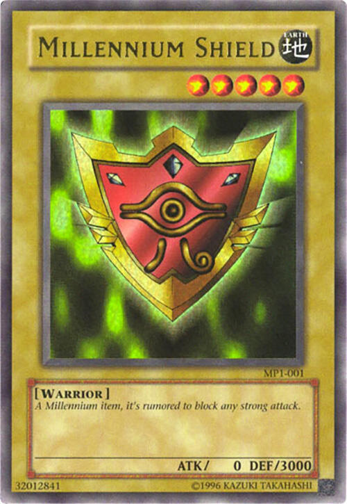 Millennium Shield MP1-001 card from McDonald's Promo