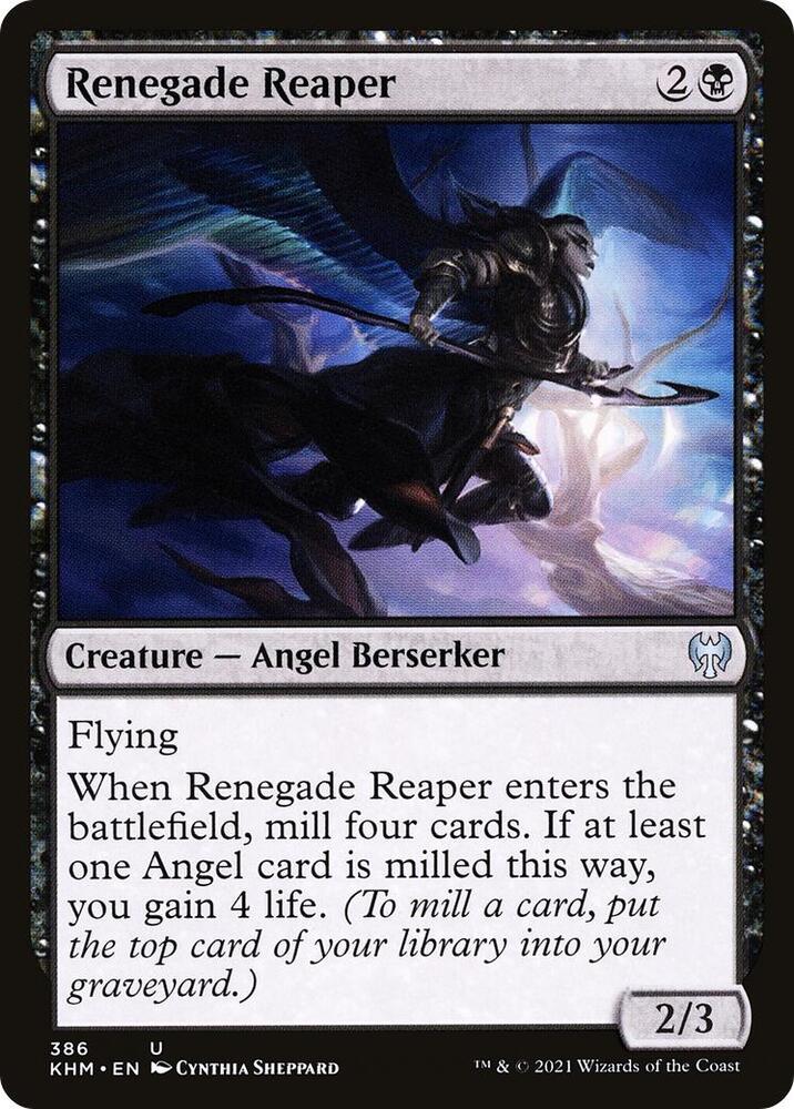 Renegade Reaper 386 card from Kaldheim