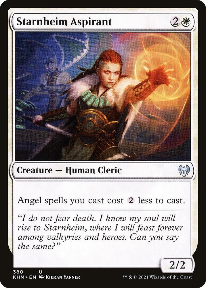 Starnheim Aspirant 380 card from Kaldheim