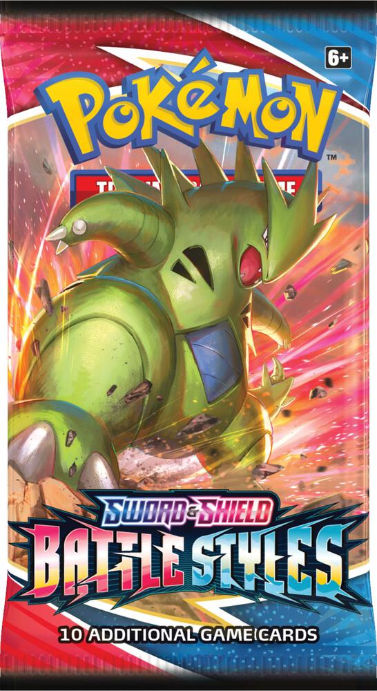 Battle Styles Booster Pack card from SWSH05: Battle Styles