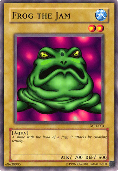 Frog The Jam MP1-004 card from McDonald's Promo