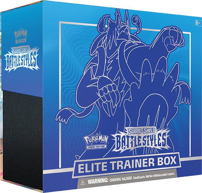 Battle Styles Elite Trainer Box [Rapid Strike Urshifu] (Blue) card from SWSH05: Battle Styles