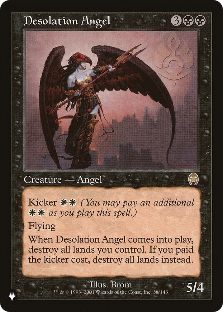 Desolation Angel 38/143 card from The List Reprints