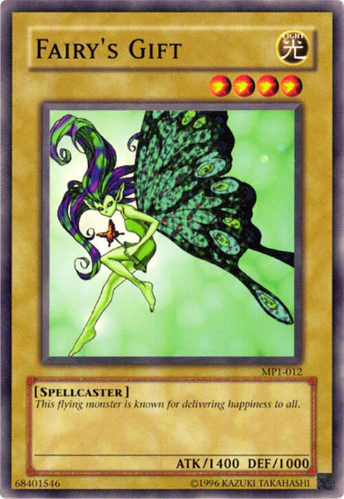 Fairy's Gift MP1-012 card from McDonald's Promo