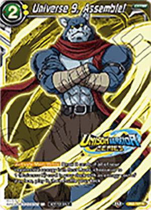 Universe 9, Assemble! (Event Pack 07) DB2-127 card from Tournament Promotion Cards