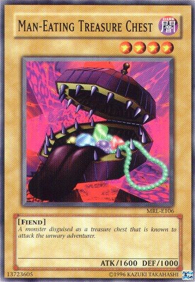 Man-Eating Treasure Chest MRL-E106 card from Magic Ruler
