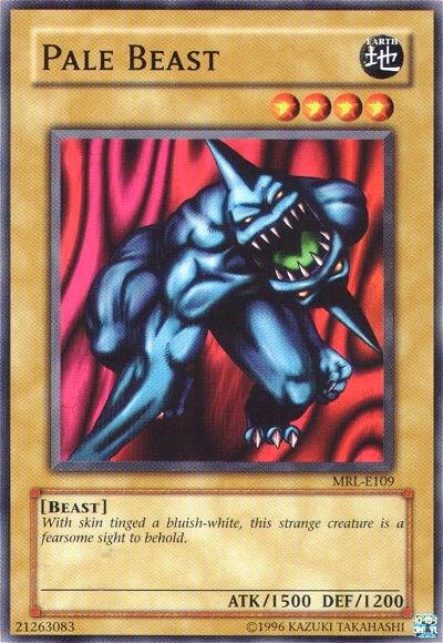 Pale Beast MRL-E109 card from Magic Ruler