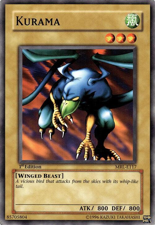 Kurama MRL-E117 card from Magic Ruler