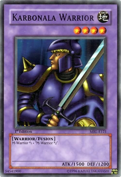 Karbonala Warrior MRL-E121 card from Magic Ruler
