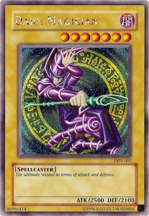 Dark Magician (Dark Duel Stories) DDS-002 card from Yu-Gi-Oh! Video Game Promotional Cards