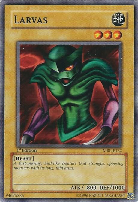 Larvas MRL-E122 card from Magic Ruler