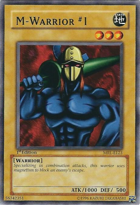 M-Warrior #1 MRL-E123 card from Magic Ruler