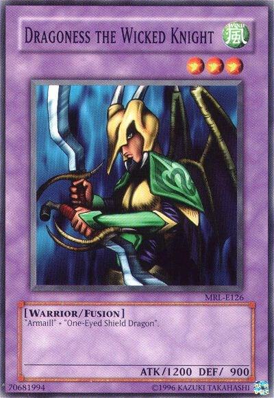 Dragoness the Wicked Knight MRL-E126 card from Magic Ruler