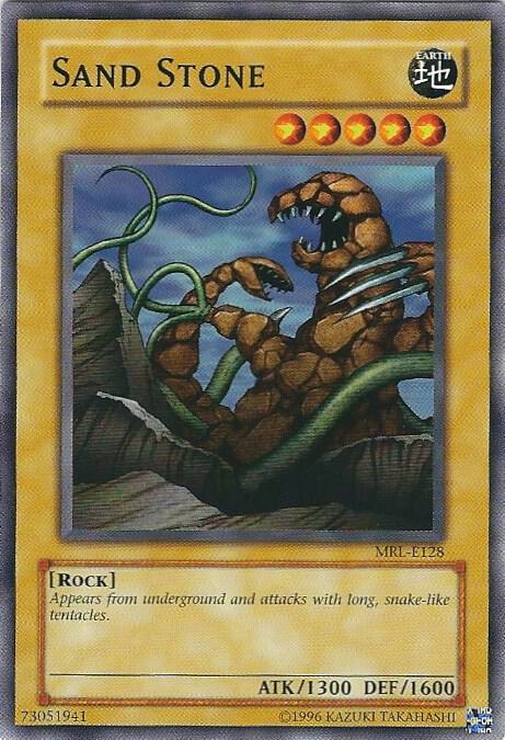 Sand Stone MRL-E128 card from Magic Ruler