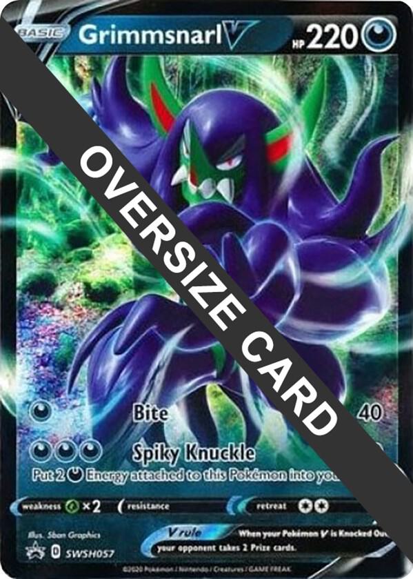 Grimmsnarl V SWSH057 card from Jumbo Cards