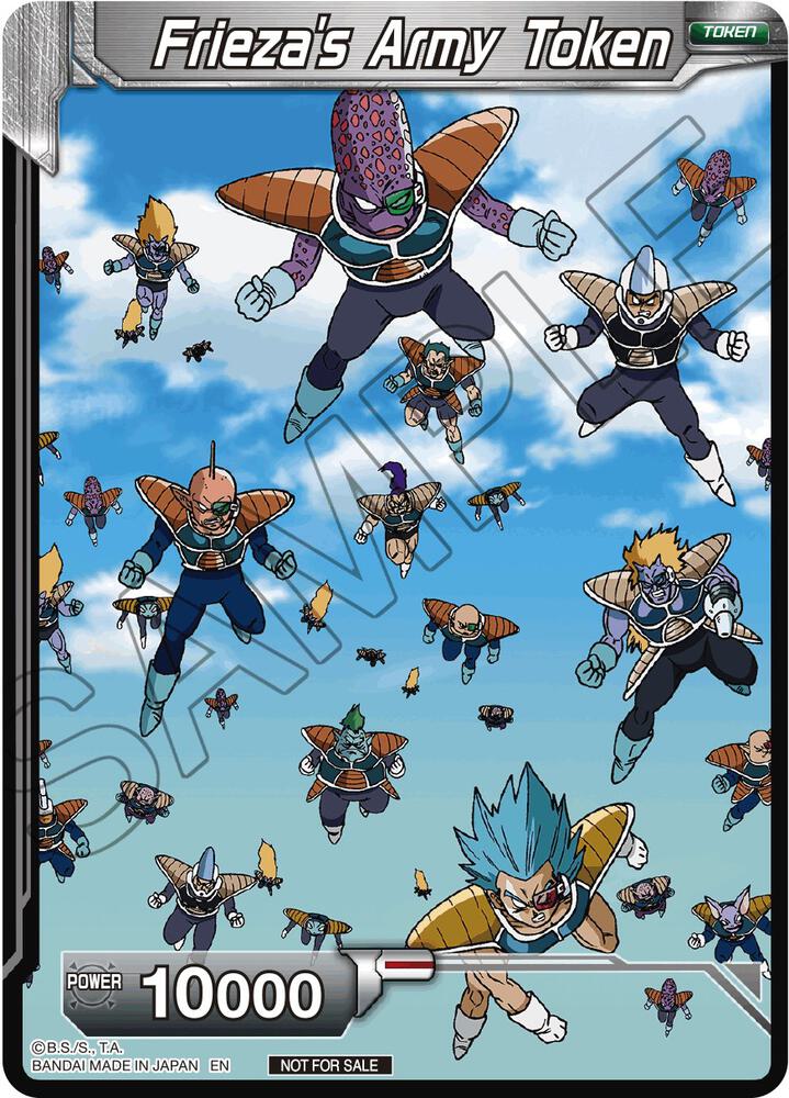 Frieza's Army Token (Premier TO Online Event Series 2020) card from Tournament Promotion Cards