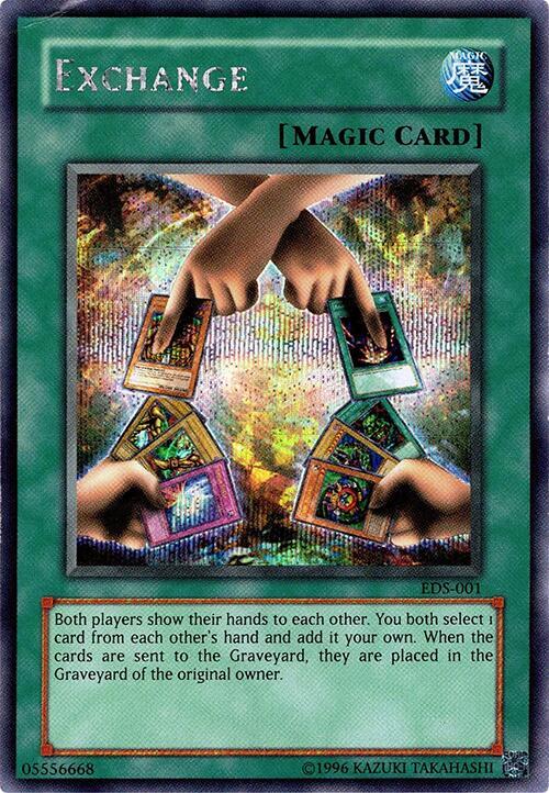 Exchange EDS-001 card from Eternal Duelist Soul