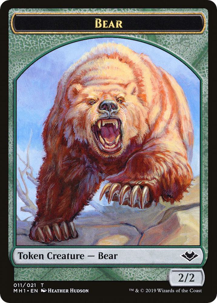 Bear // Spirit Double-Sided Token 11 // 16 card from Modern Horizons