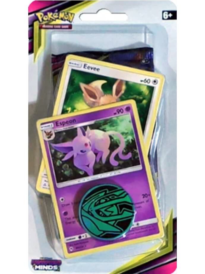 Unified Minds Premium Checklane Blister [Espeon] card from SM - Unified Minds