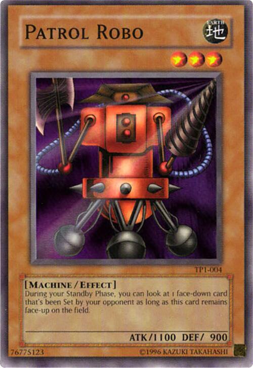 Patrol Robo TP1-004 card from Tournament Pack 1