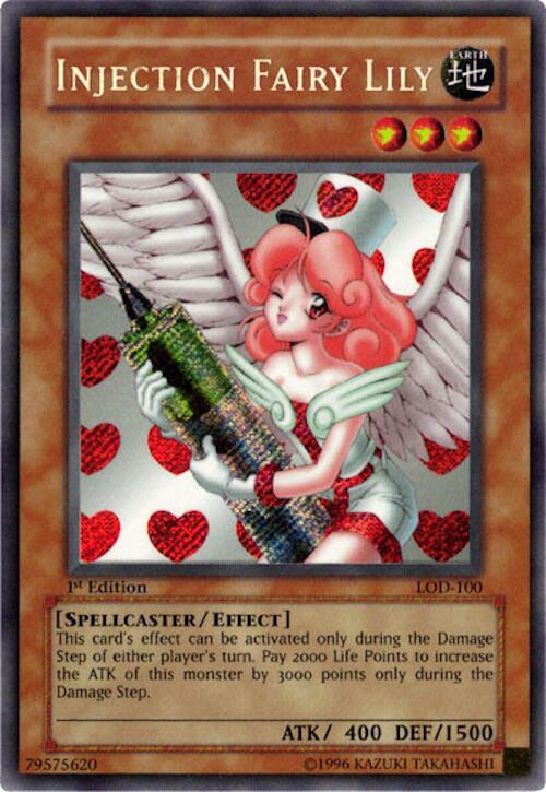 Injection Fairy Lily LOD-100 card from Legacy of Darkness