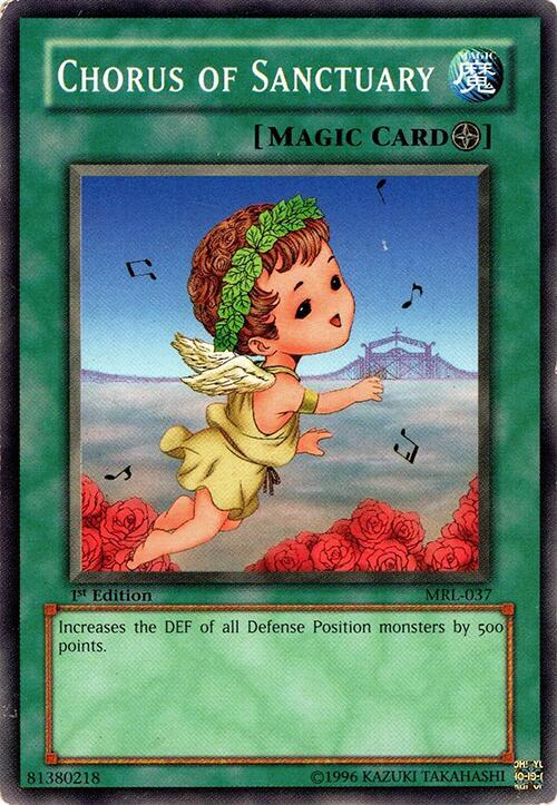 Chorus of Sanctuary MRL-037 card from Magic Ruler