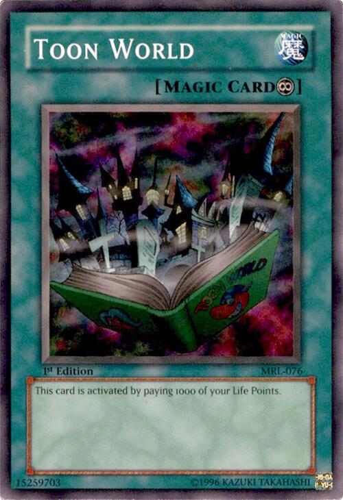 Toon World MRL-076 card from Magic Ruler