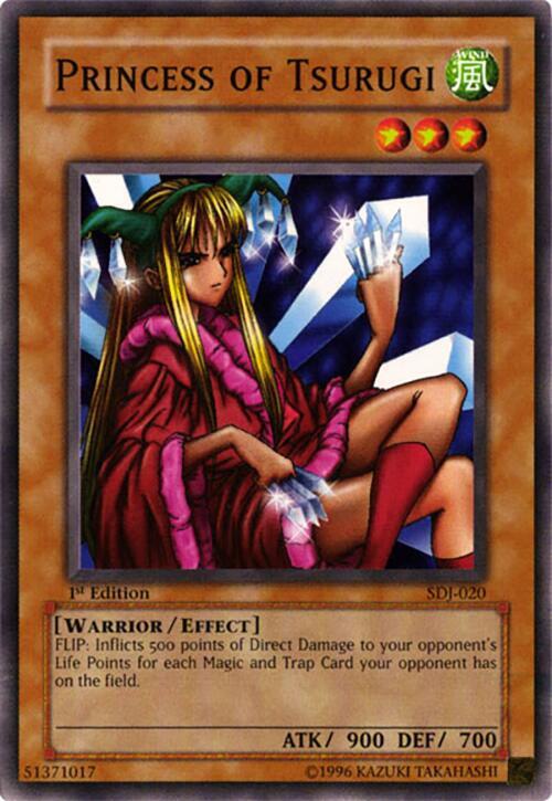 Princess of Tsurugi SDJ-020 card from Starter Deck: Joey