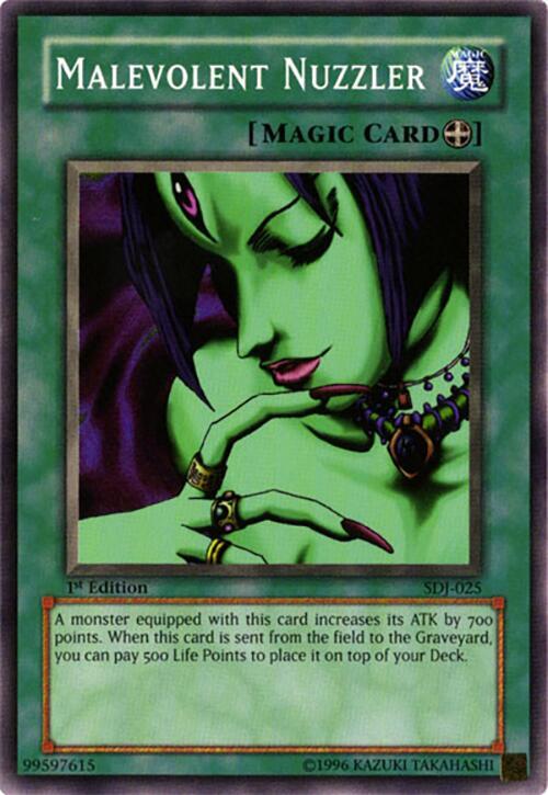 Malevolent Nuzzler SDJ-025 card from Starter Deck: Joey