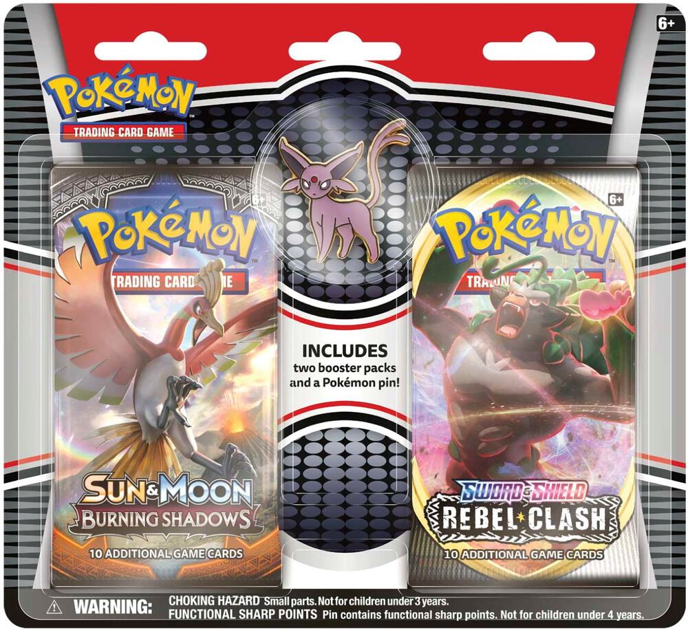 Collector's Pin Two Pack Blisters [Espeon] card from Miscellaneous Cards & Products