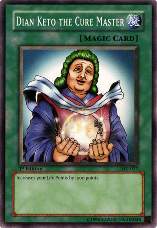 Dian Keto the Cure Master SDJ-027 card from Starter Deck: Joey