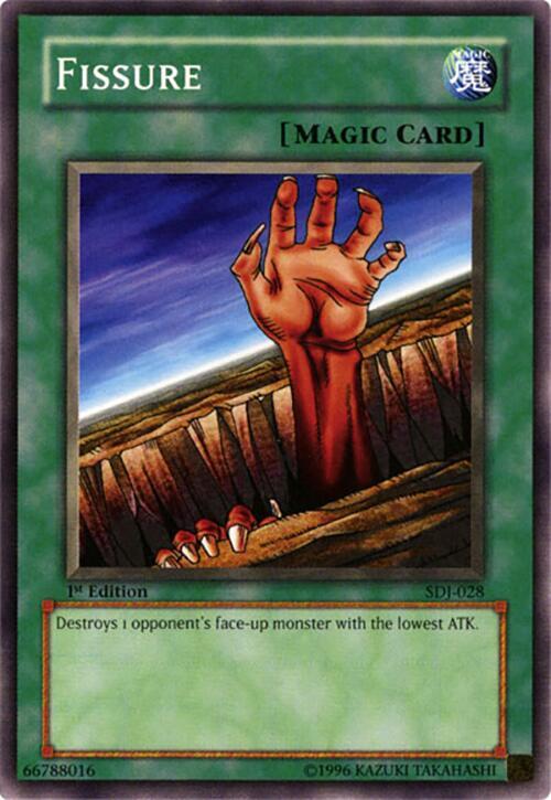 Fissure SDJ-028 card from Starter Deck: Joey