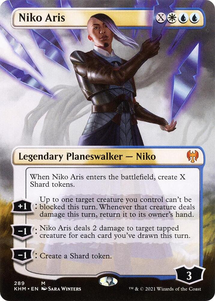 Niko Aris (Borderless) 289 card from Kaldheim