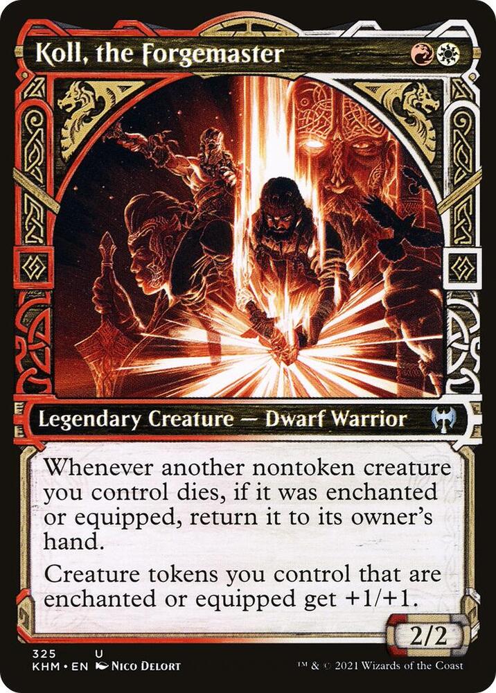 Koll, the Forgemaster (Showcase) 325 card from Kaldheim