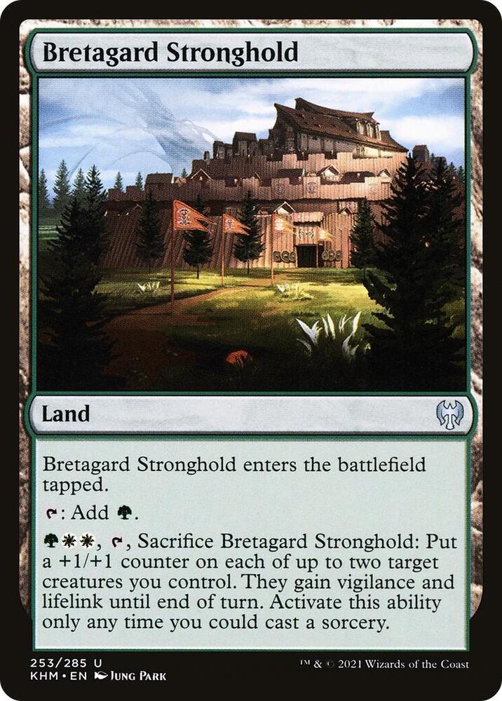 Bretagard Stronghold 253 card from Kaldheim