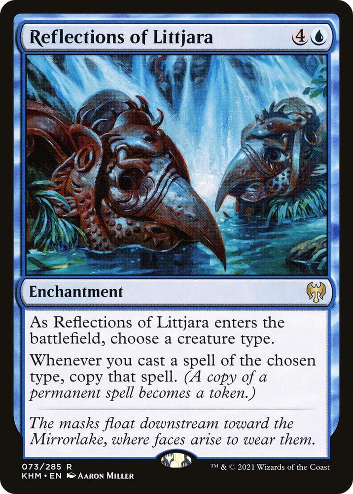 Reflections of Littjara 73 card from Kaldheim