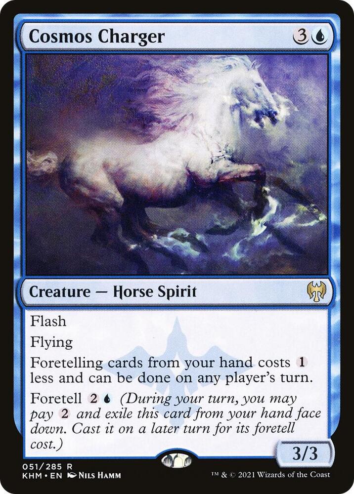 Cosmos Charger 51 card from Kaldheim